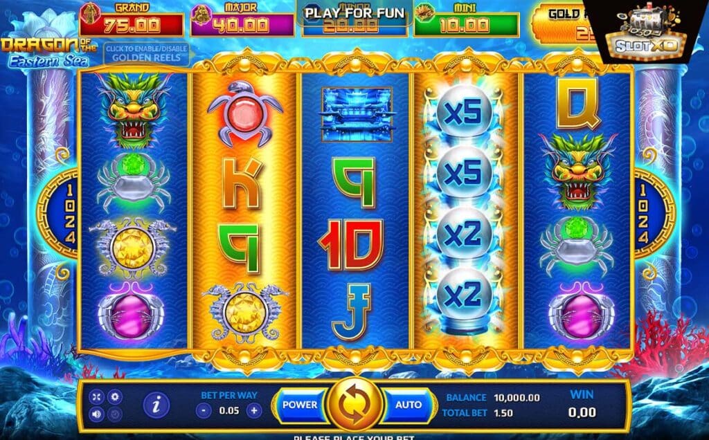 ตัวอย่างสล็อต Dragon of the Eastern Sea