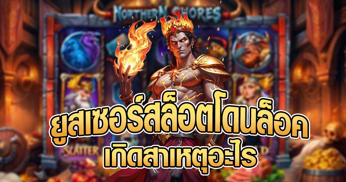 ยูสเซอร์สล็อตโดนล็อค