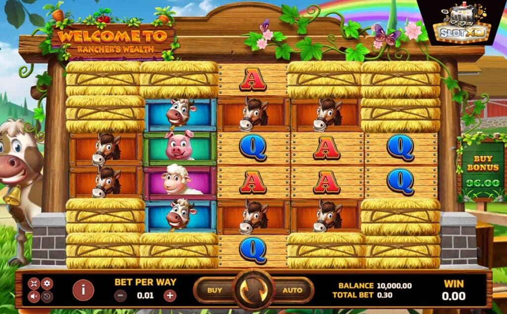 ตัวอย่างสล็อต Rancher’s Wealth
