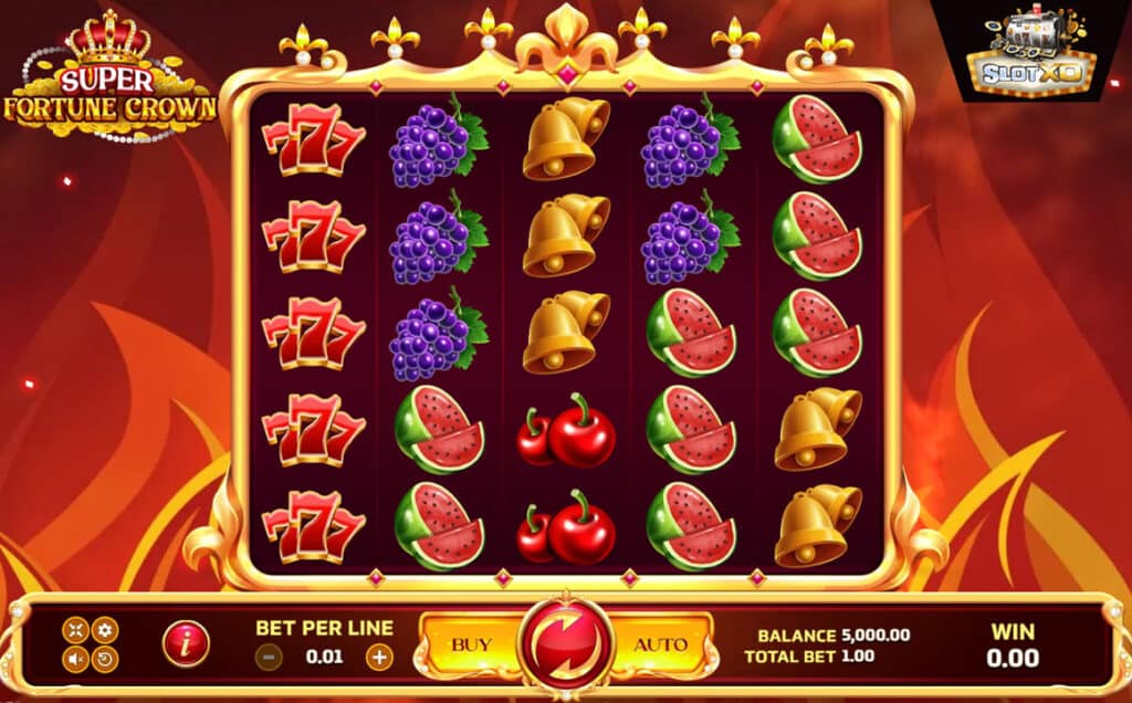 ตัวอย่างสล็อต Super Fortune Crown