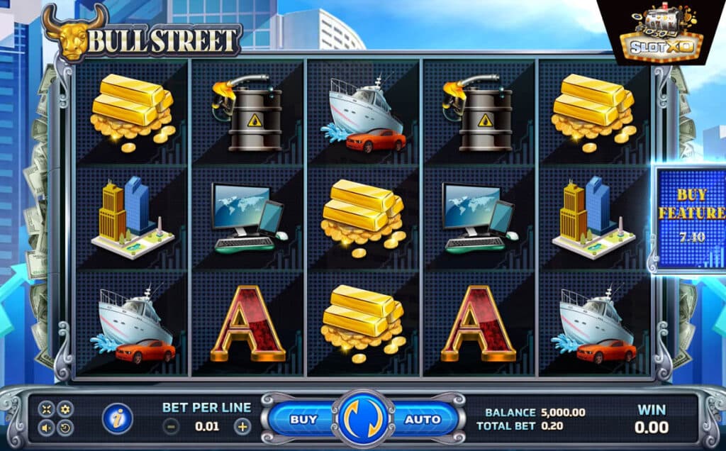 ตัวอย่างสล็อต Bull Street