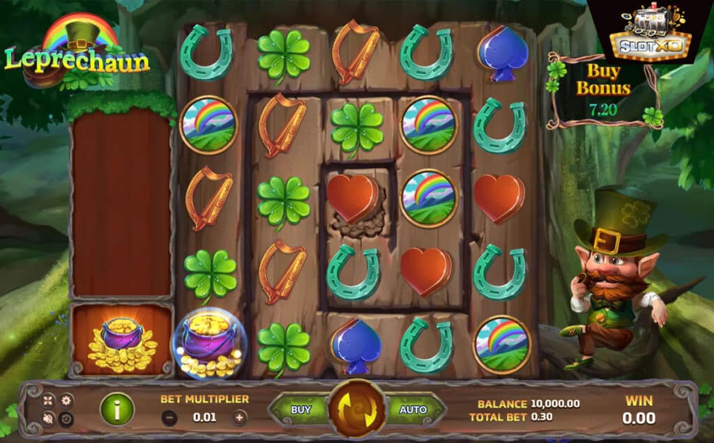 ตัวอย่างสล็อต Leprechaun