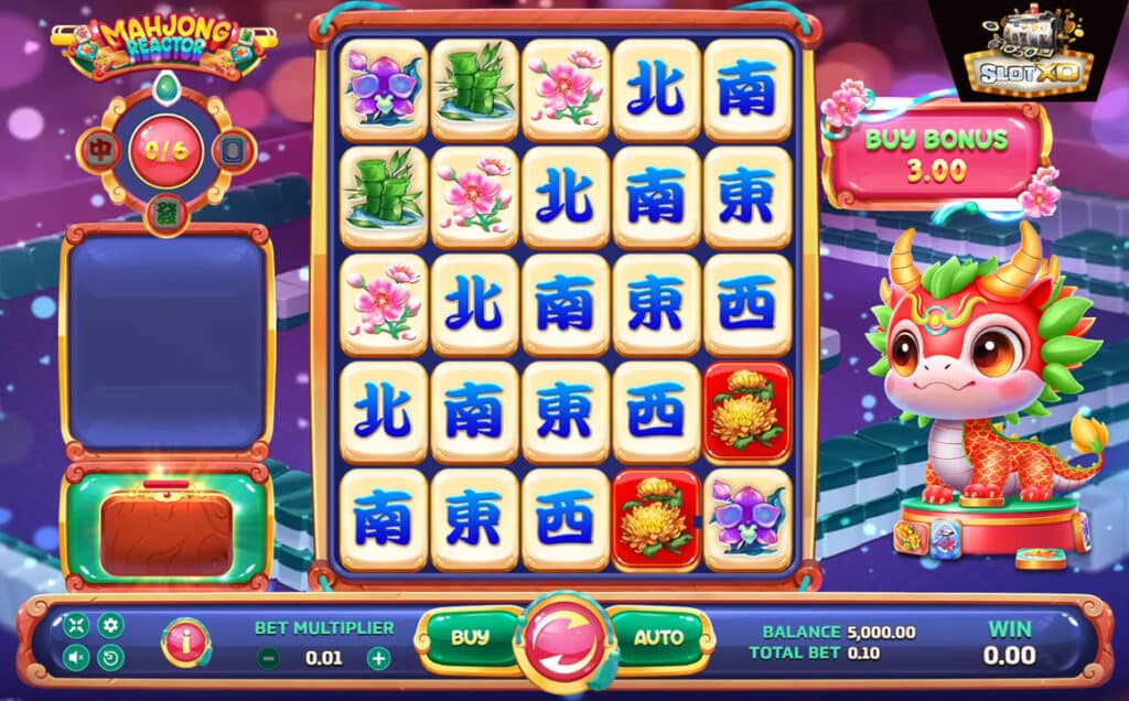 ตัวอย่างสล็อต Mahjong Reactor