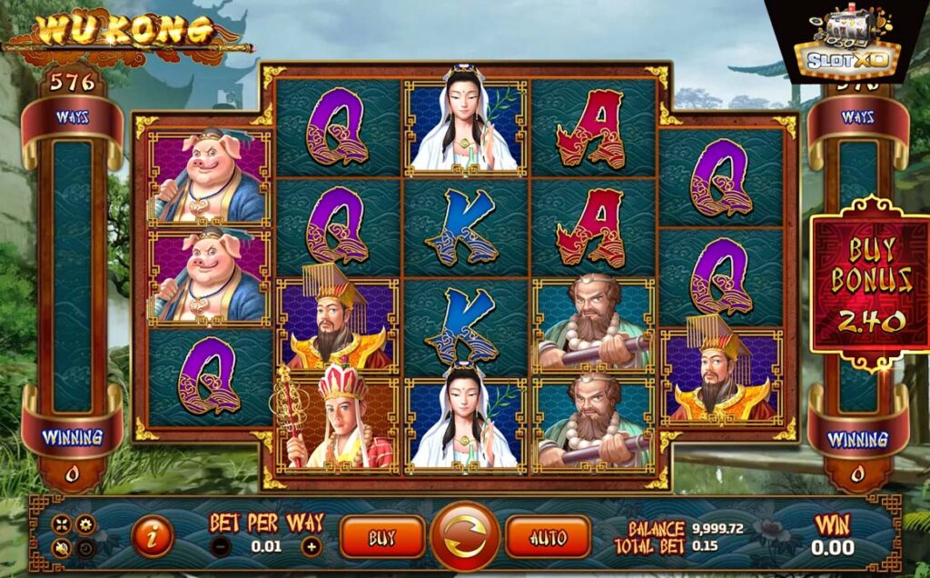 ตัวอย่างสล็อต-Wukong